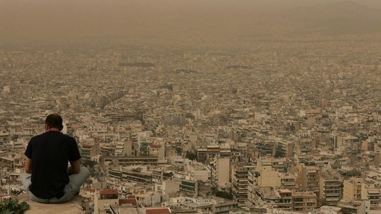 Μεταφορά σκόνης από τη Σαχάρα σήμερα
