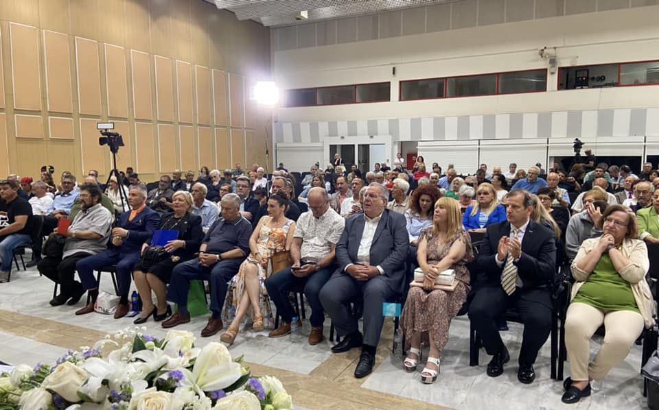 Η κεντρική προεκλογική εκδήλωση του ΠΑΤΡΙΩΤΙΚΟΥ ΣΥΝΑΣΠΙΣΜΟΥ στην Θεσσαλονίκη