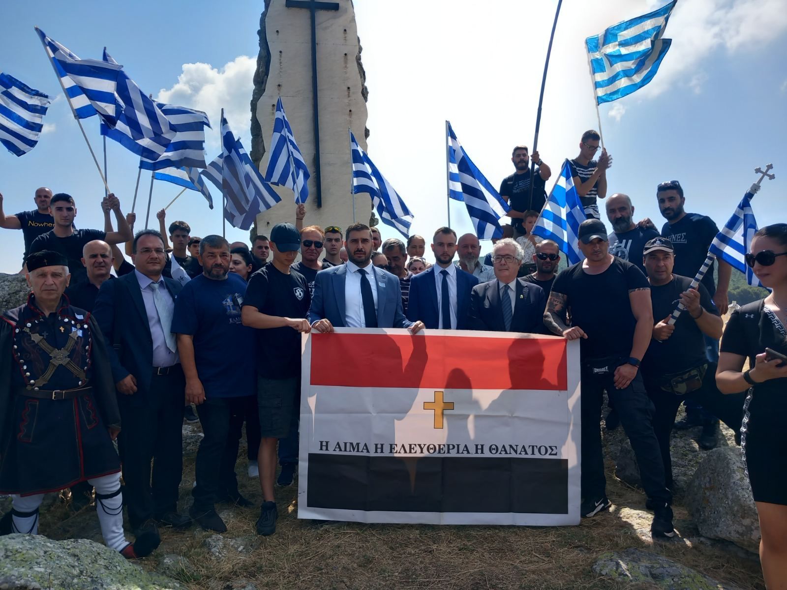 Οι Σπαρτιάτες απέδωσαν φόρο τιμής στους Ήρωες που σφαγιάστηκαν στο Βίτσι