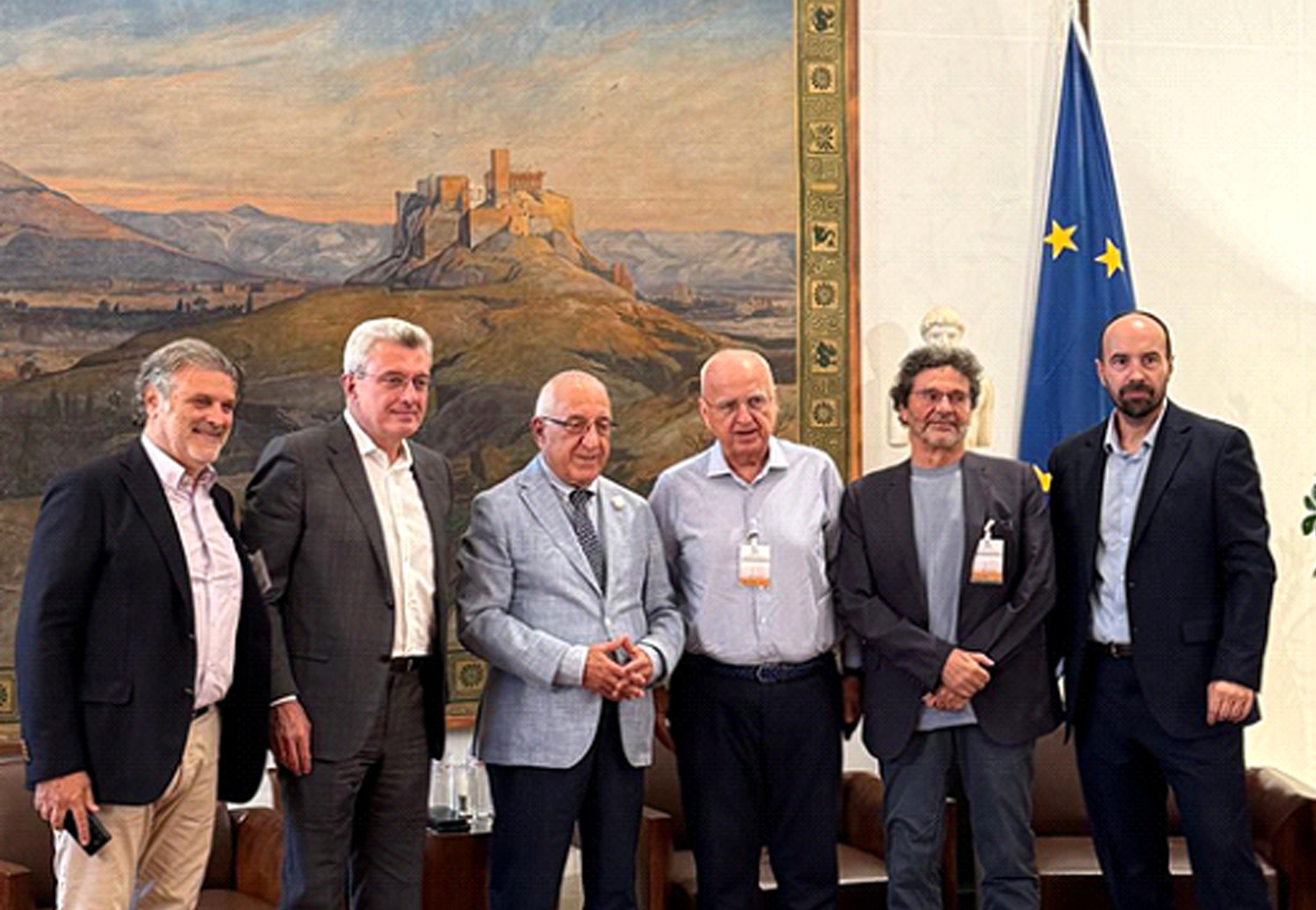 ΣΥΝΑΝΤΗΣΗ ΤΗΣ ΕΝΩΣΗΣ ΙΔΙΟΚΤΗΤΩΝ ΜΕ ΤΟΝ ΠΡΟΕΔΡΟ ΤΗΣ ΒΟΥΛΗΣ