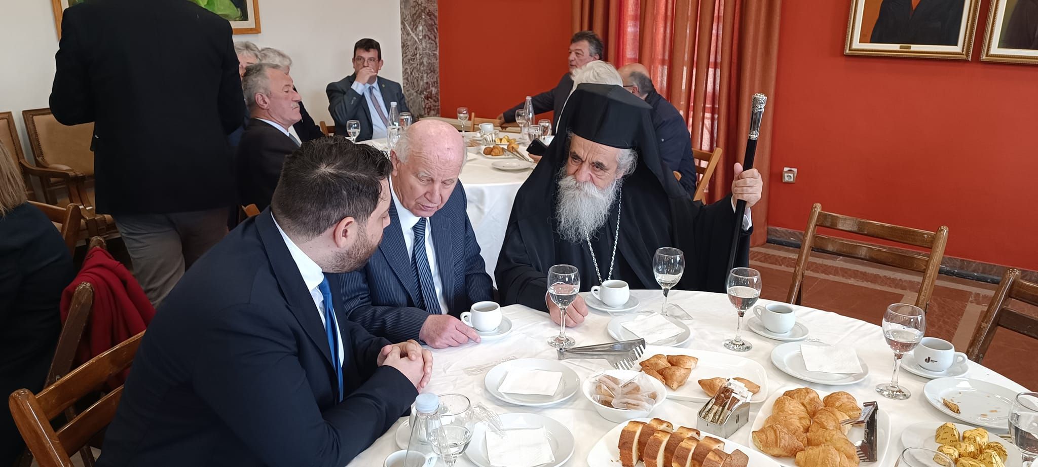Περιοδεία του υποψηφίου Ευρωβουλευτή της ΝΙΚΗΣ, Ραφαήλ Καλυβιώτη, σε Λάρισα, Βόλο και Πύργο Ηλείας